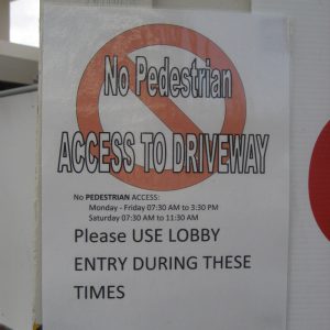 safety signage